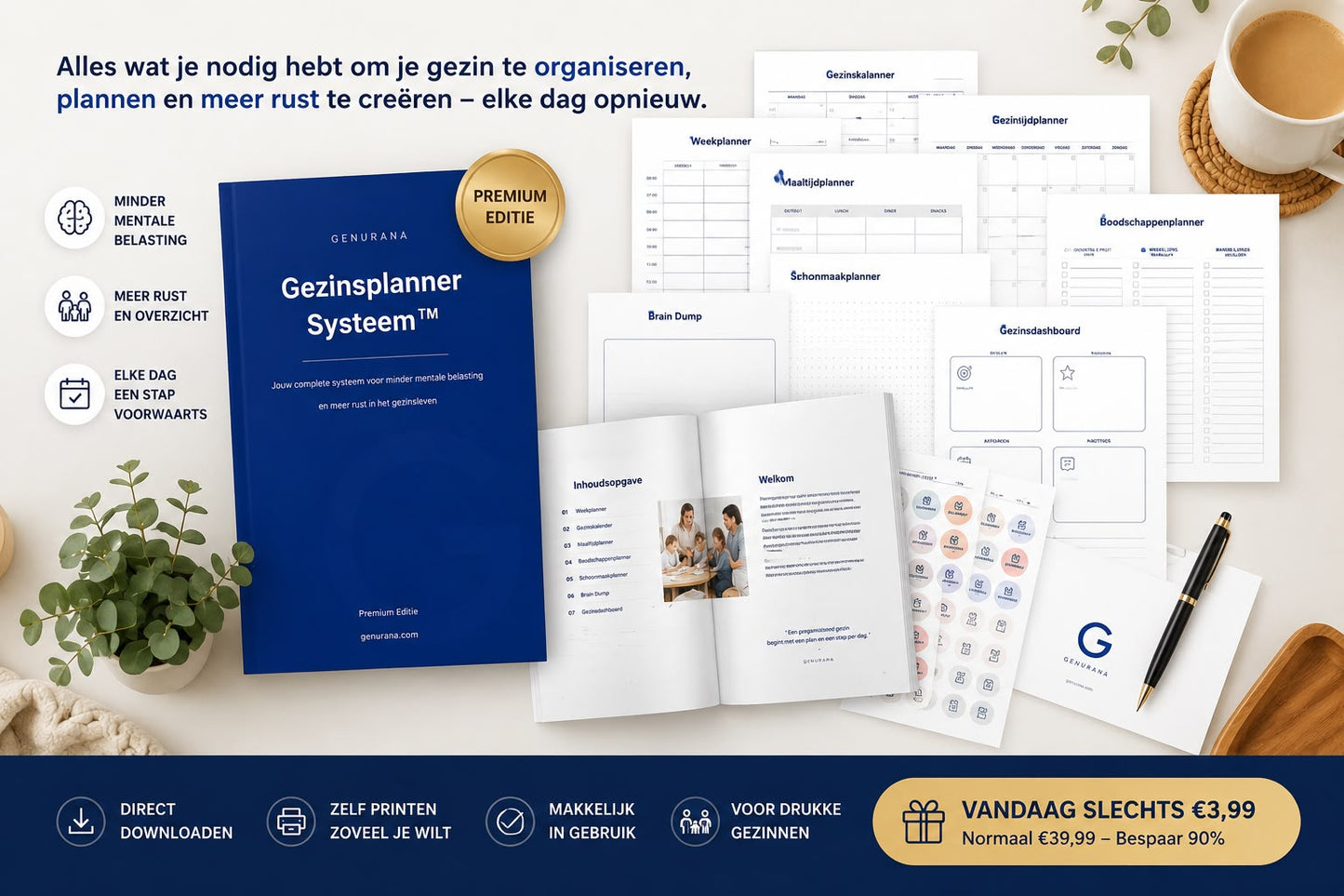 Genurana Gezinsplanner Systeem™