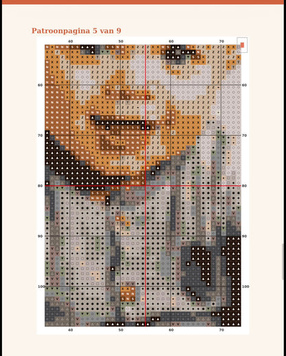Persoonlijk Kruissteekpatroon van Jouw Foto PDF 🇳🇱